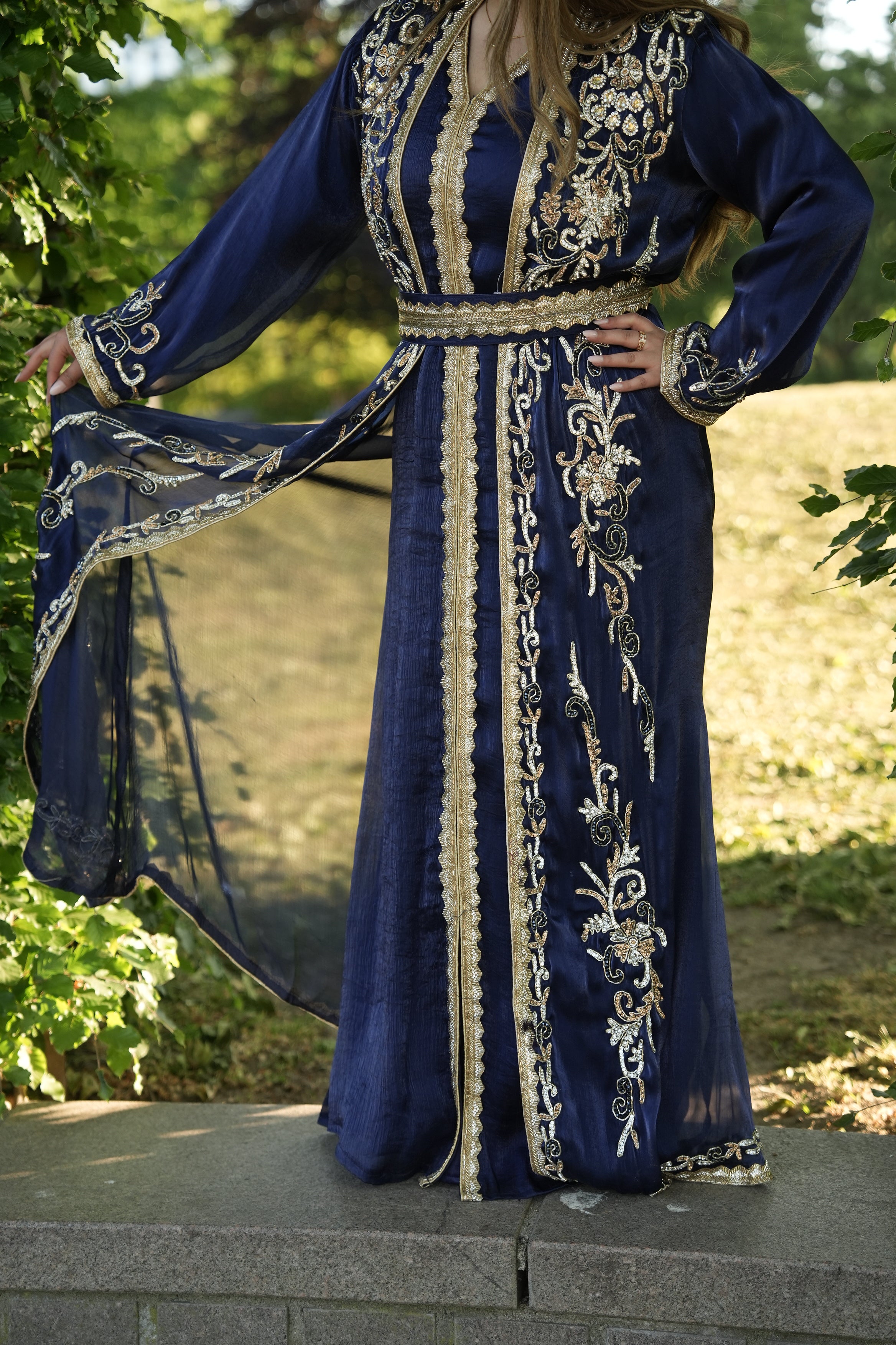 Celina Kaftan Blue