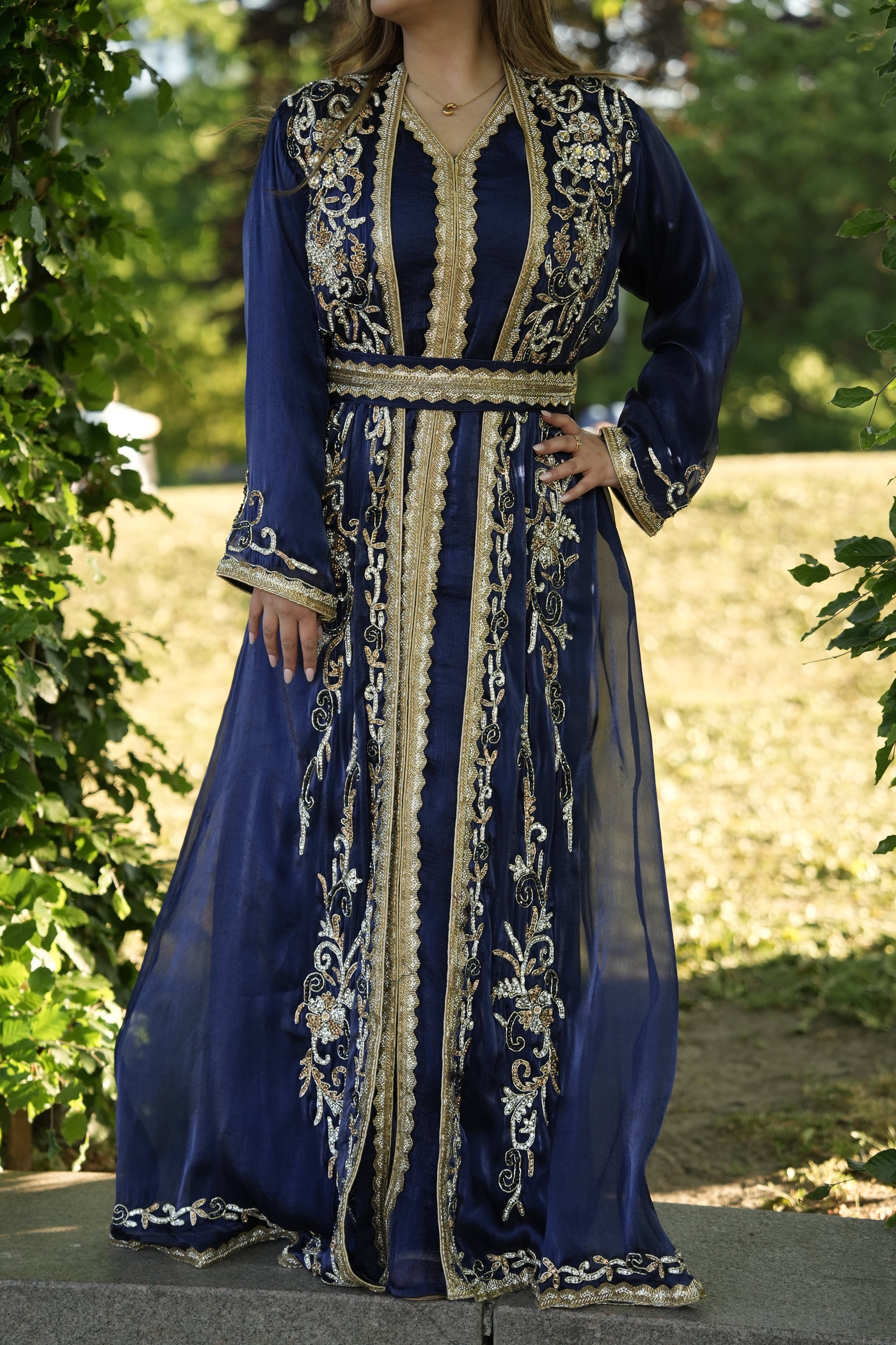 Celina Kaftan Blue