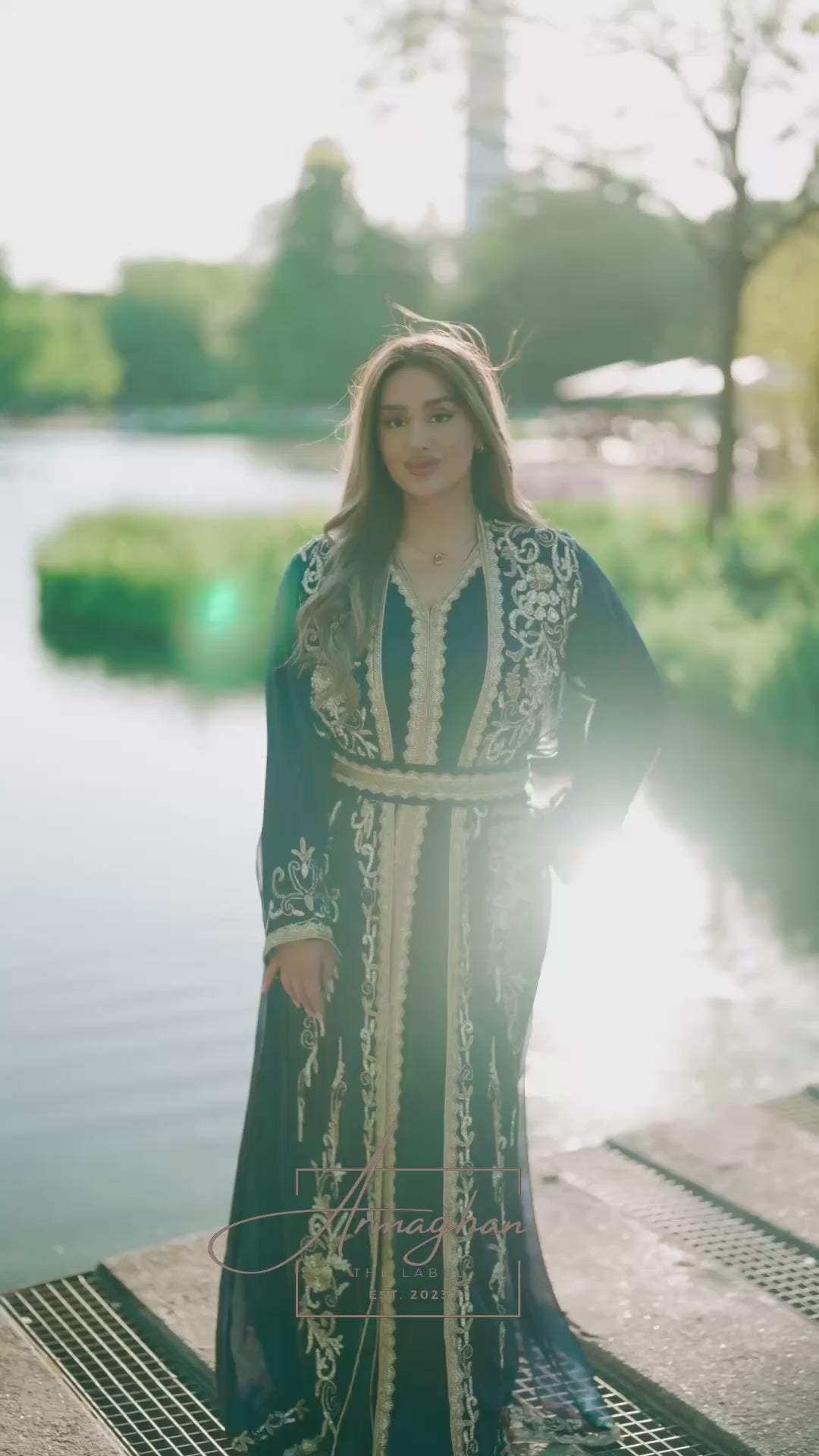 Celina Kaftan Blue